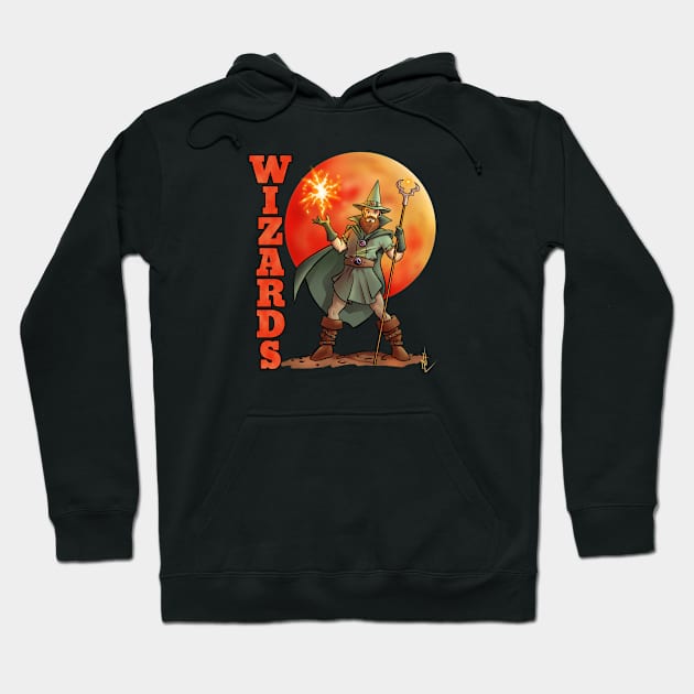 Wizards Mascot Hoodie by Generic Mascots